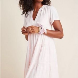 Maeve Midi Baby Pink Midi Dress